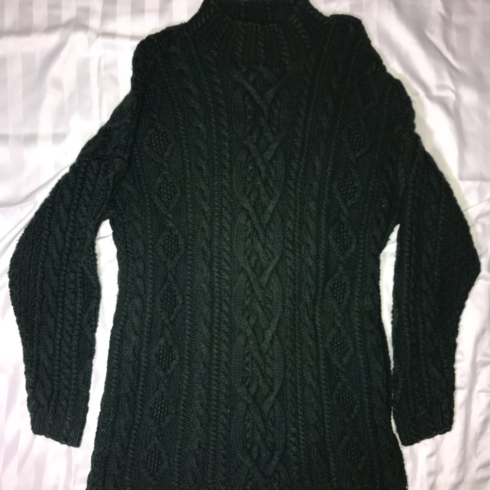 Sweater dress.